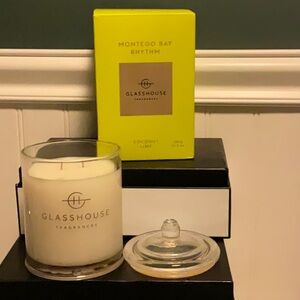 Glasshouse MONTEGO BAY RHYTHM Coconut Lime Triple Scented Candle 13.4oz/ 380g